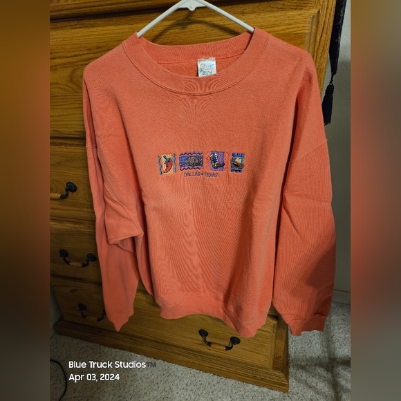Dallas Texas Sweatshirt Size XL Not New Vintage - Picture 3 of 6